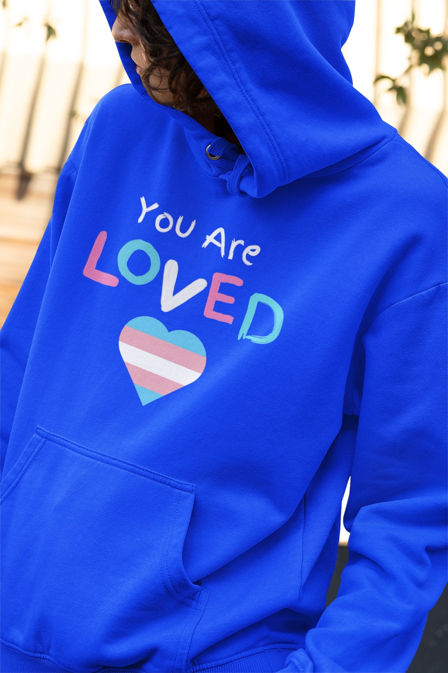 You Are Loved Protect Transgender Kids Adult Unisex Hoodie