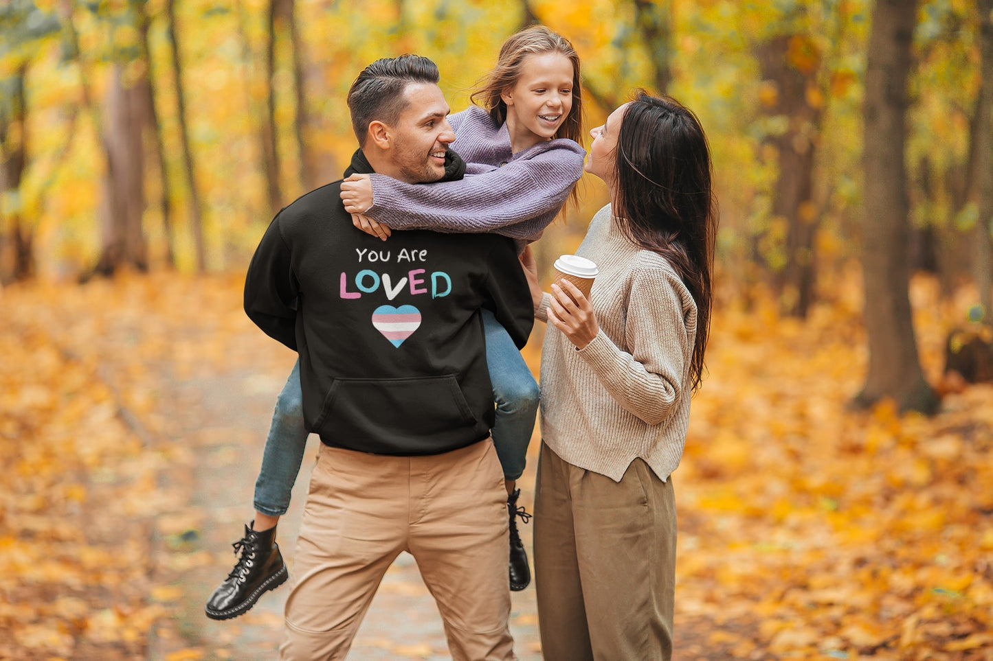 You Are Loved Protect Transgender Kids Adult Unisex Hoodie