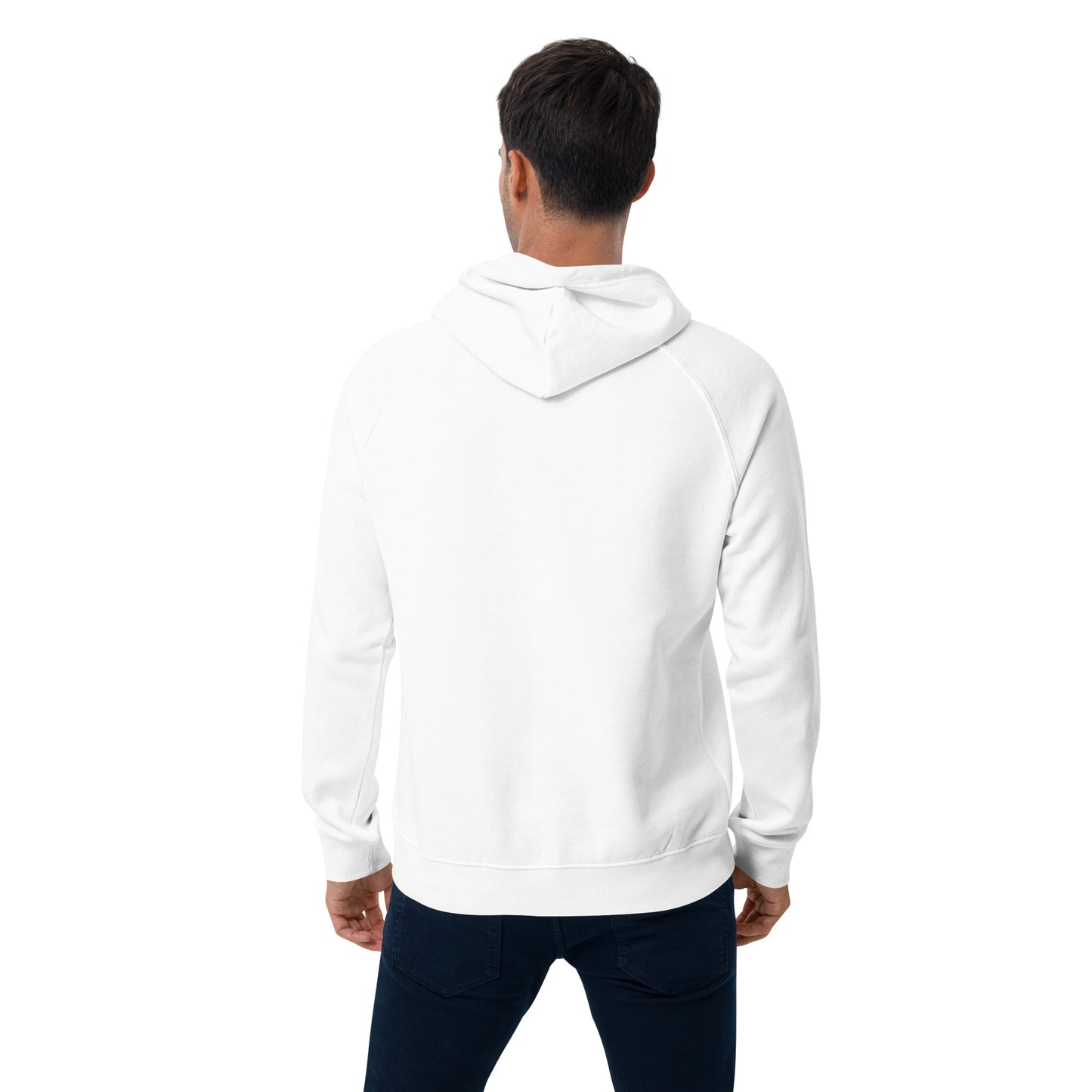 Halloween Embroidered Scary Warming Planet Unisex Eco Friendly Raglan Hoodie