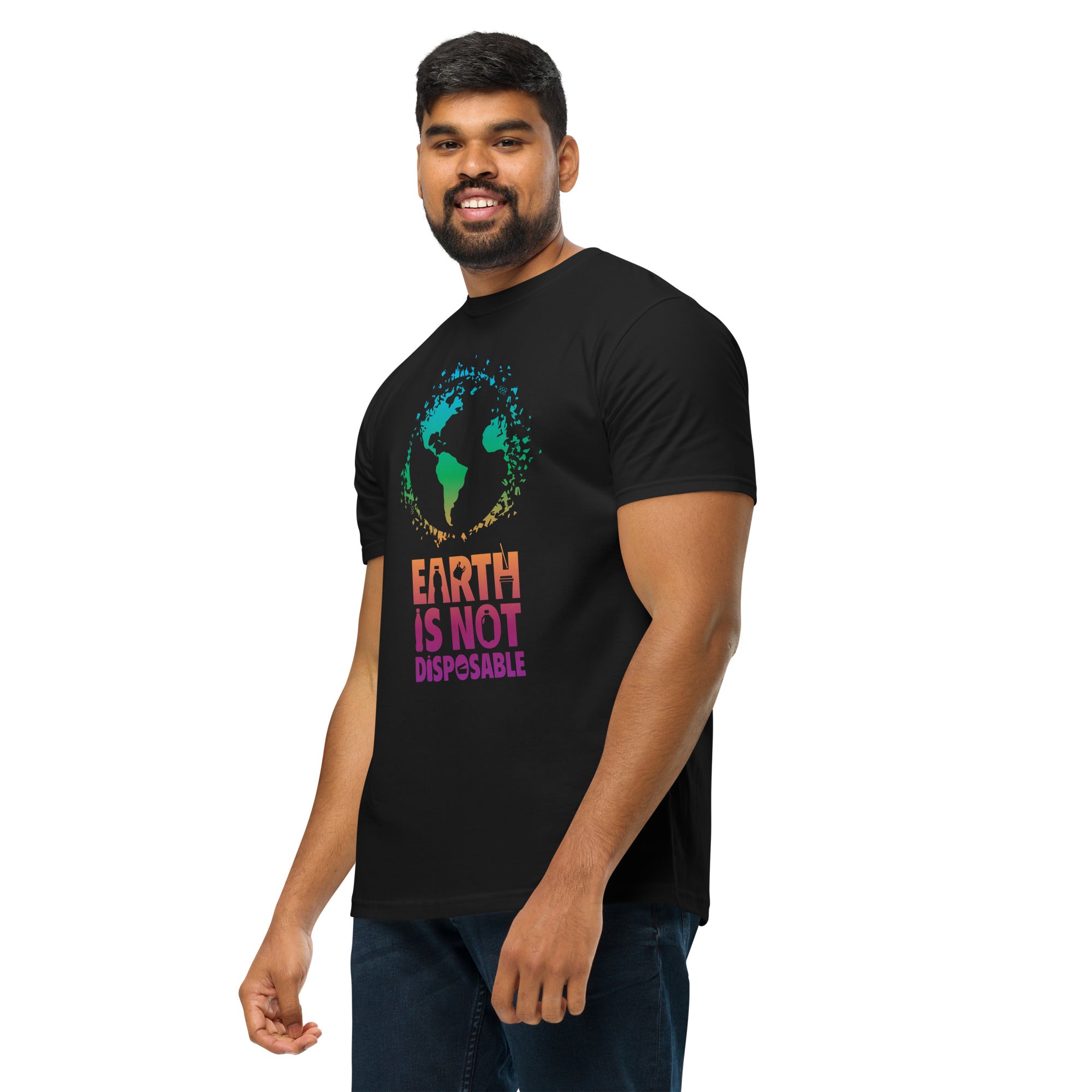 Earth is Not Disposable Eco-Friendly Unisex T-Shirt