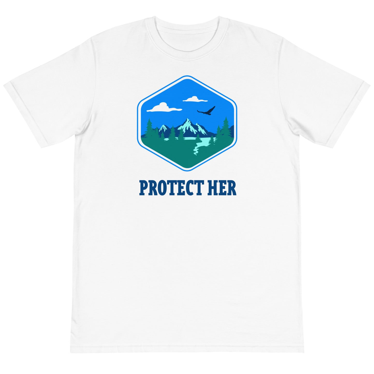 Protect Planet Earth Organic Cotton Eco Friendly T-Shirt