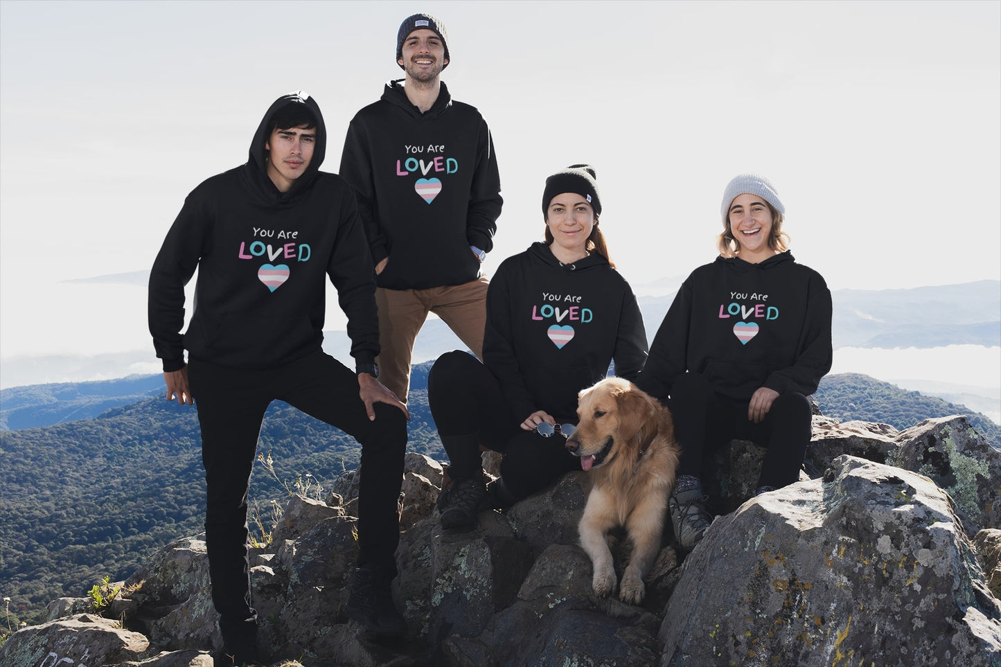 You Are Loved Protect Transgender Kids Adult Unisex Hoodie