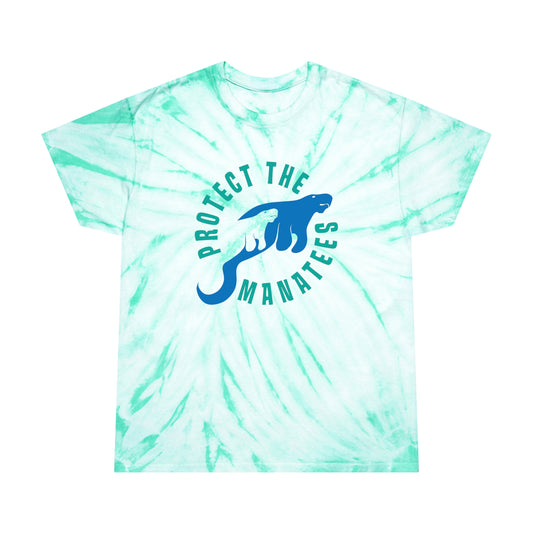 Protect The Manatees Tie-Dye Shirt