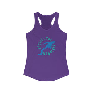 Open image in slideshow, Protect The Manatees Women&#39;s Ideal Racerback Tank
