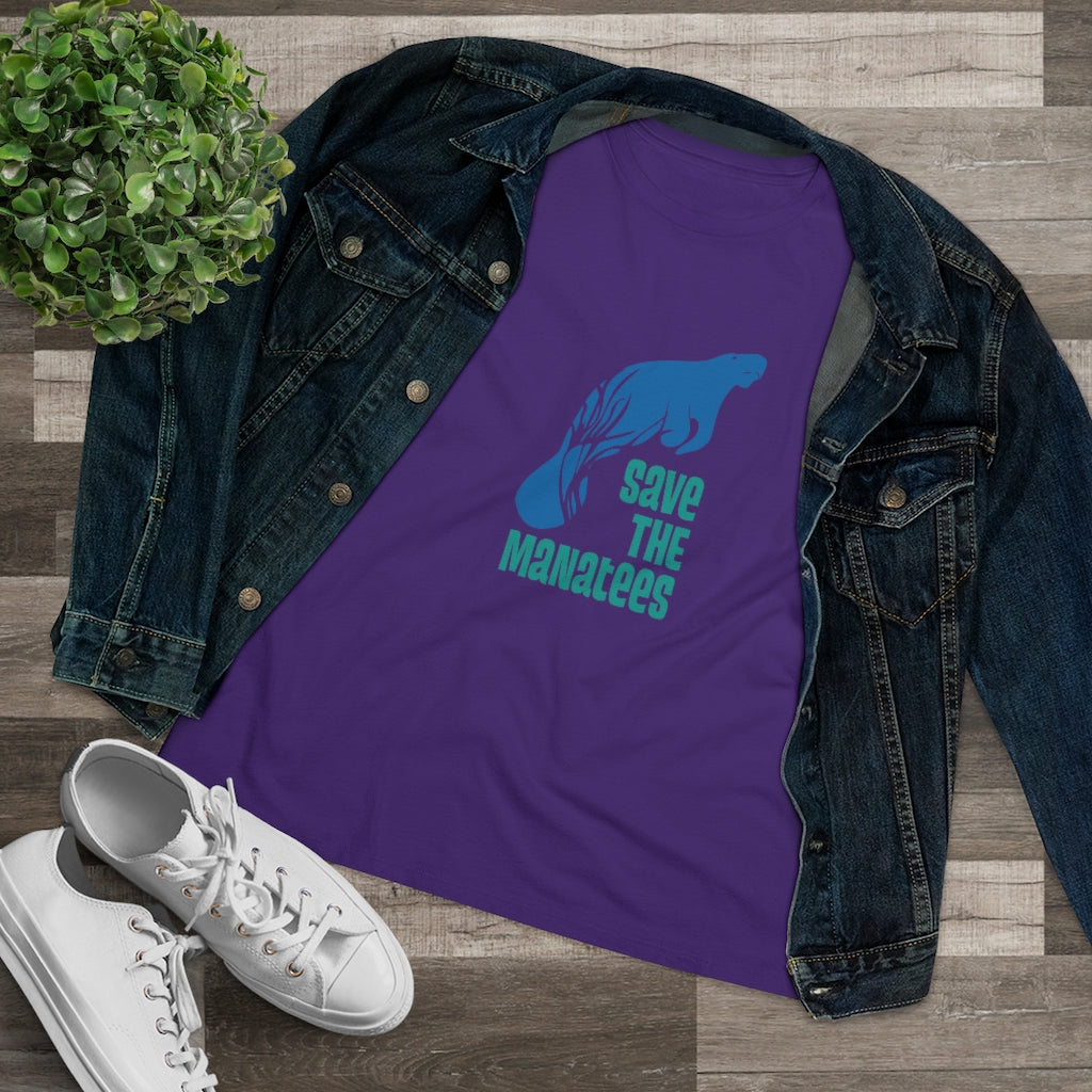 Save The Manatees Women's Premium Shirt