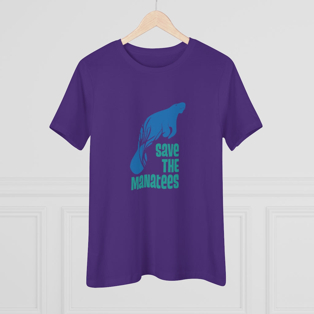 Save The Manatees Women's Premium Shirt