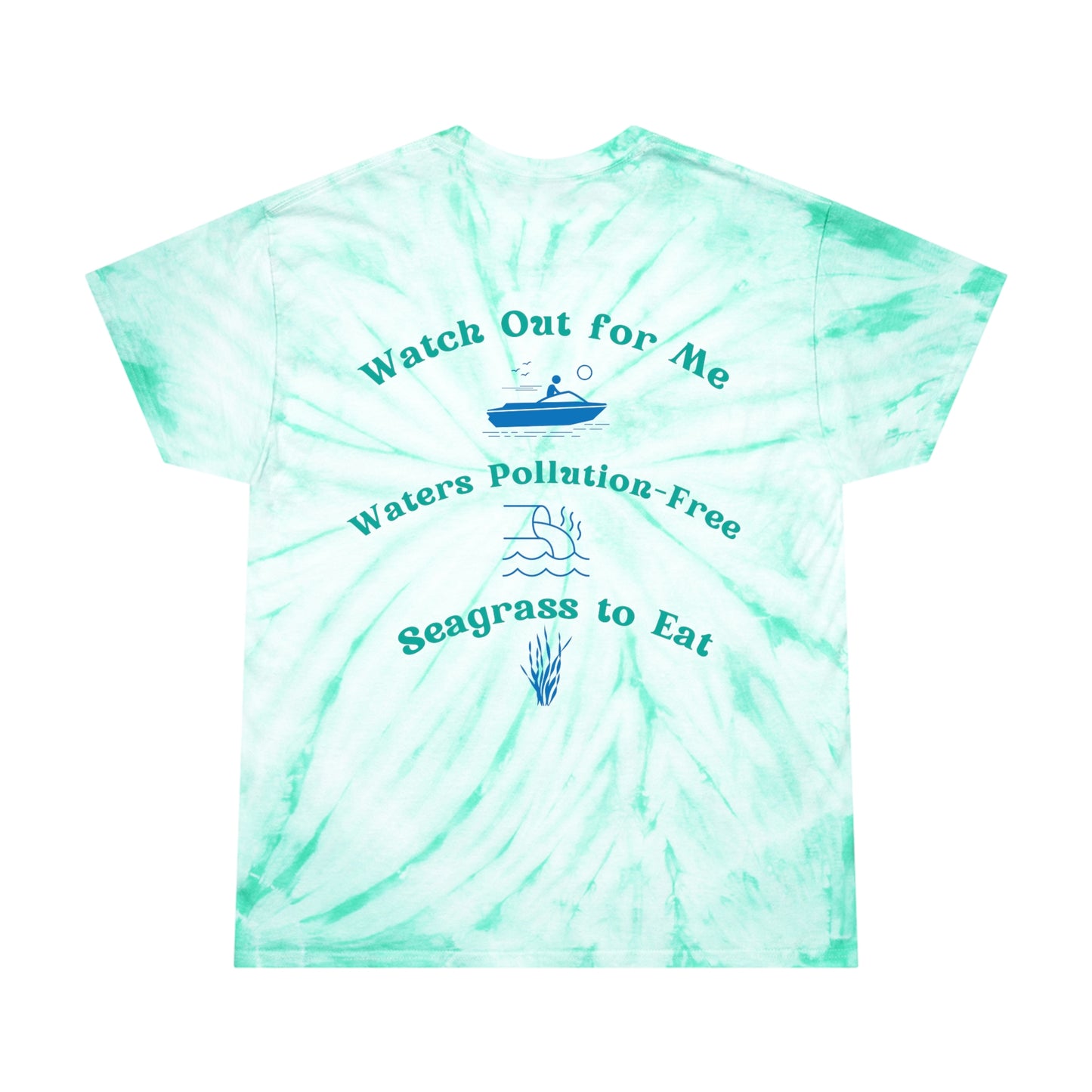 Protect The Manatees Tie-Dye Shirt
