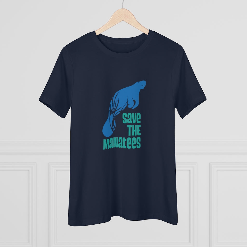 Save The Manatees Women's Premium Shirt