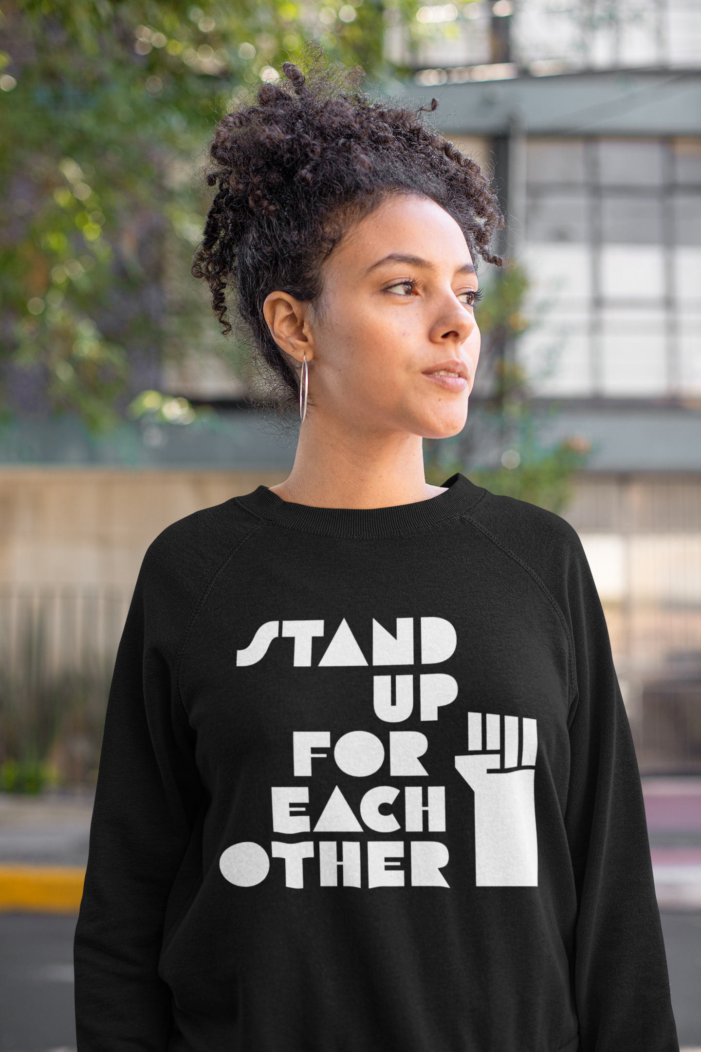 Stand Up For Each Other Social Justice Heavy Blend™ Crewneck Sweatshirt