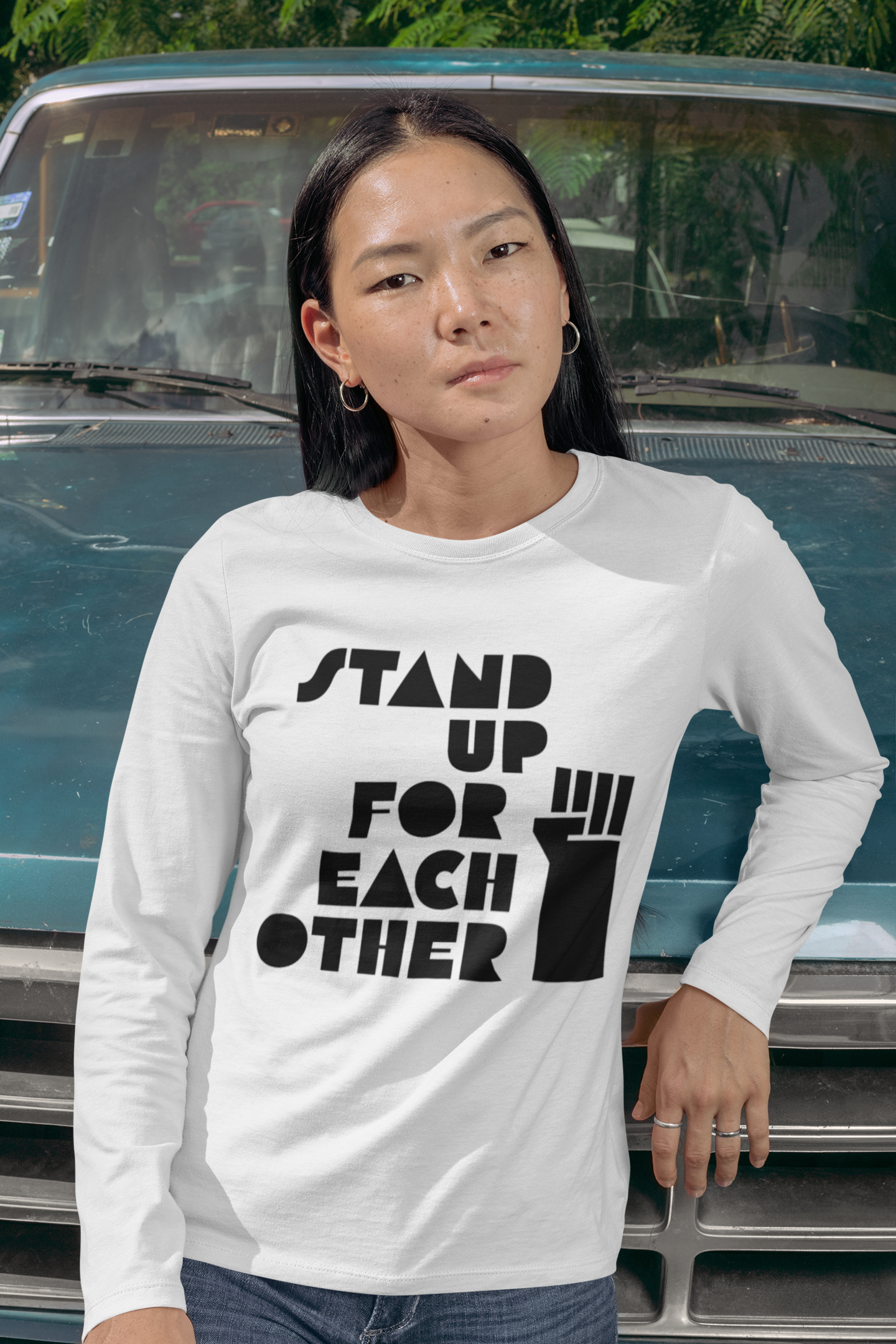 Stand Up For Each Other Social Justice Long Sleeve Shirt