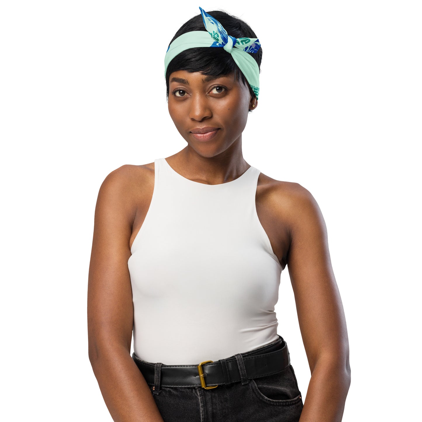 Save the Manatees Graphic All-Over Print Bandana