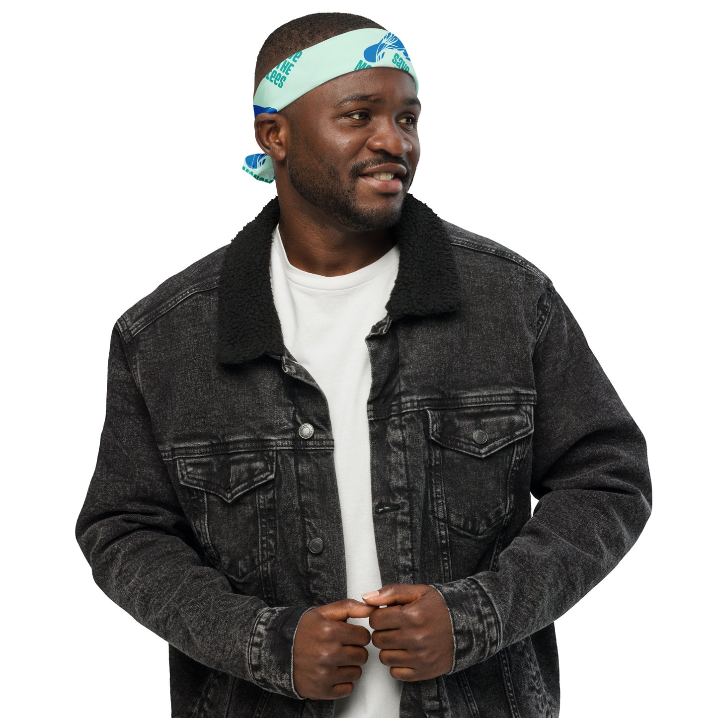 Save the Manatees Graphic All-Over Print Bandana