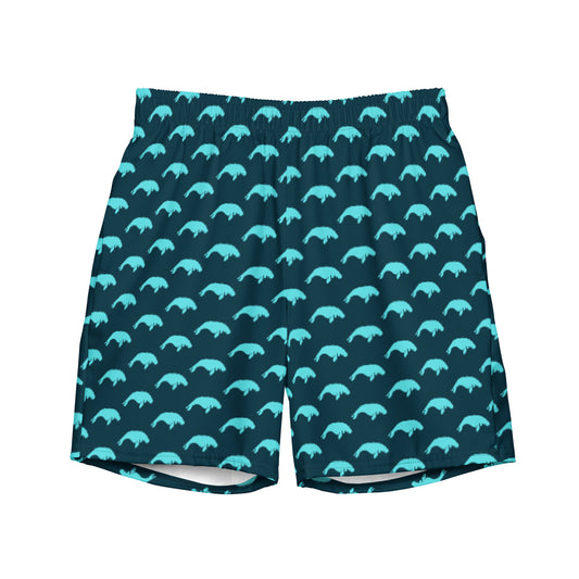 Manatee Men's UPF 50+ Swim Trunks