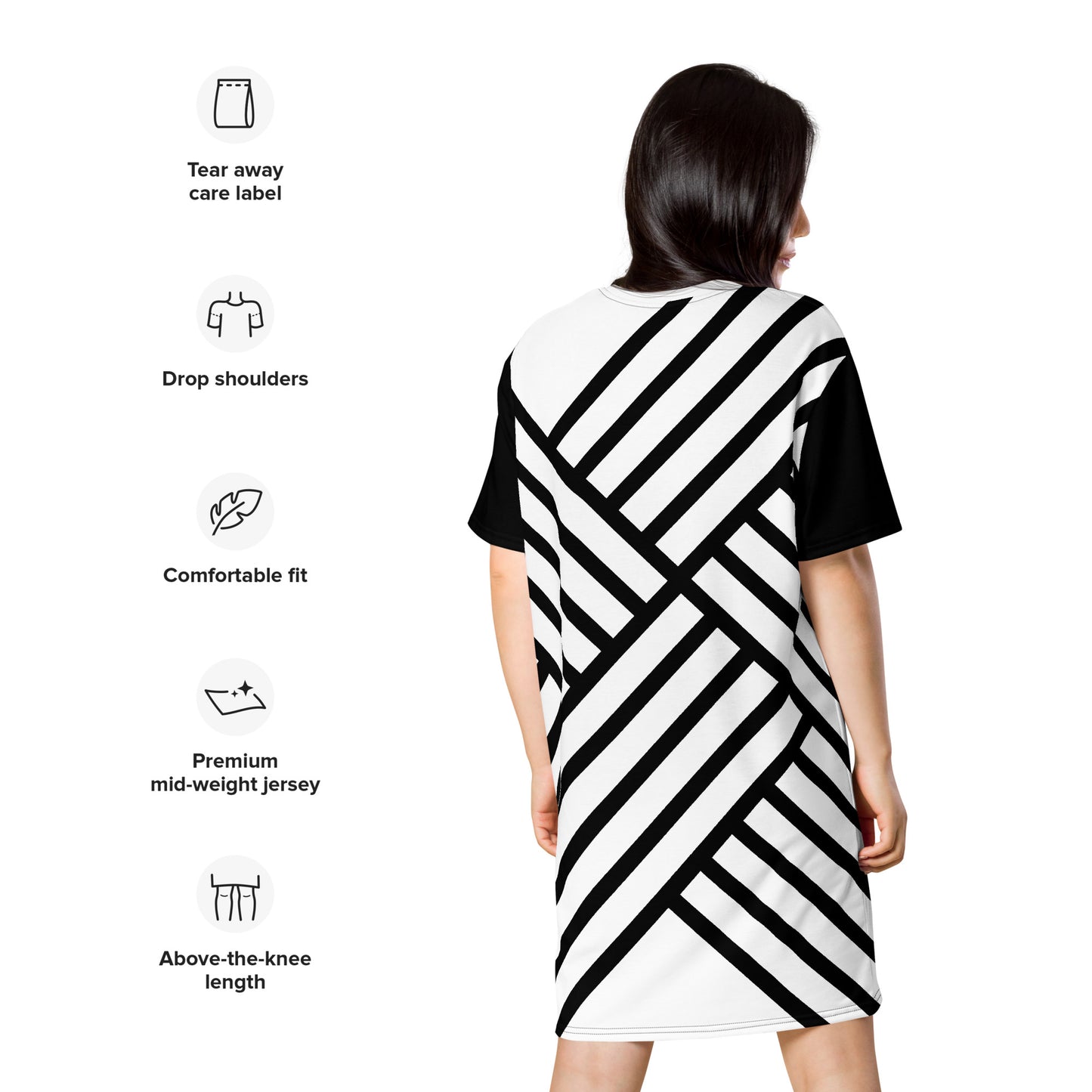 Stand Up For Each Other Social Justice Graphic T-Shirt Dress