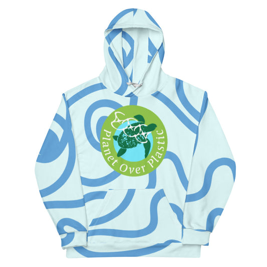 Planet Over Plastic Adult Custom Hoodie