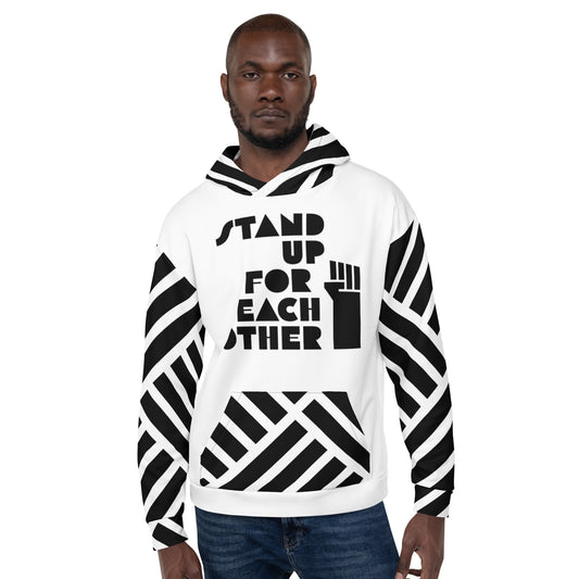 Stand Up For Each Other Social Justice Adult Custom Hoodie