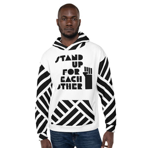 Stand Up For Each Other Social Justice Adult Custom Hoodie