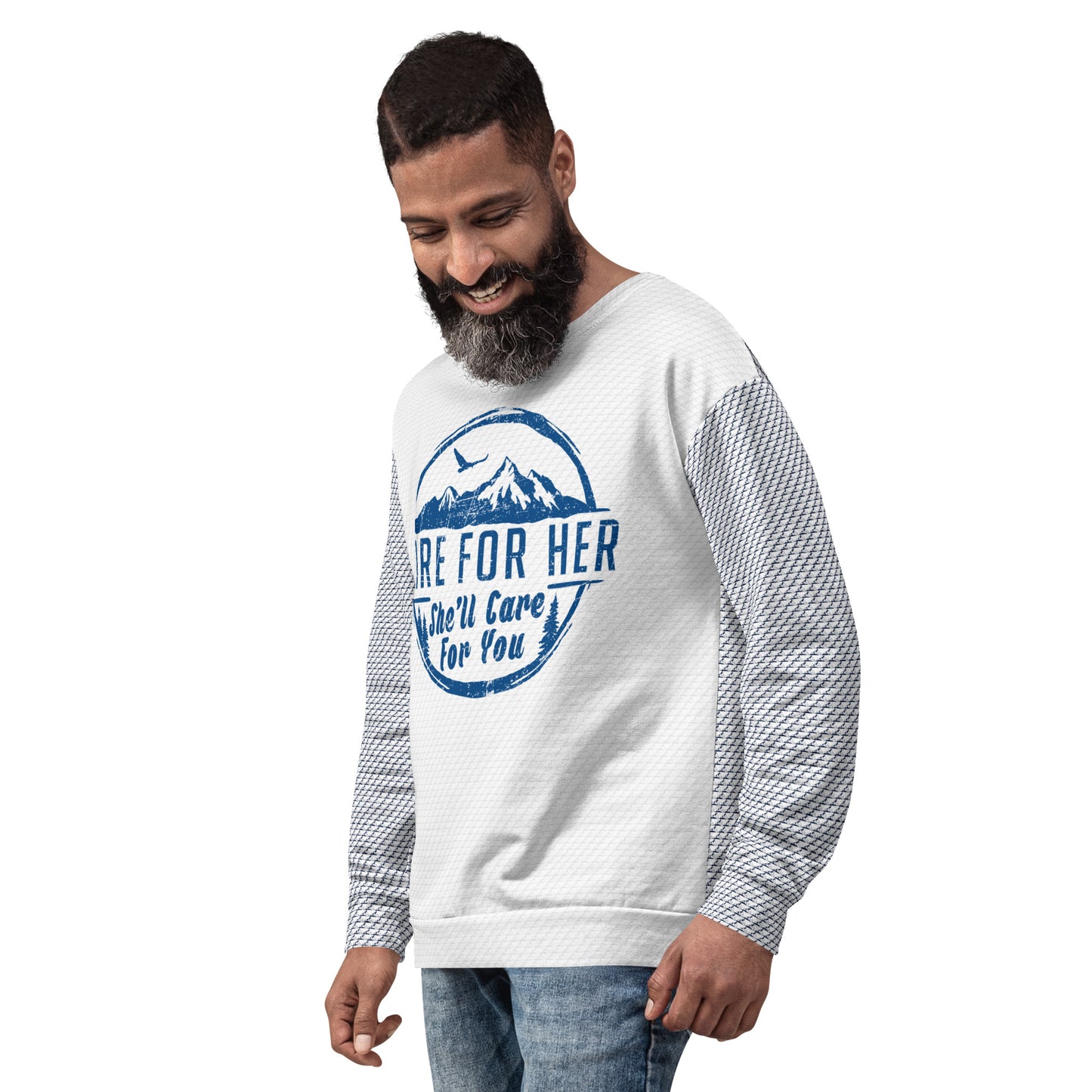 Climate Change All Over Print Adult Crewneck Sweatshirt