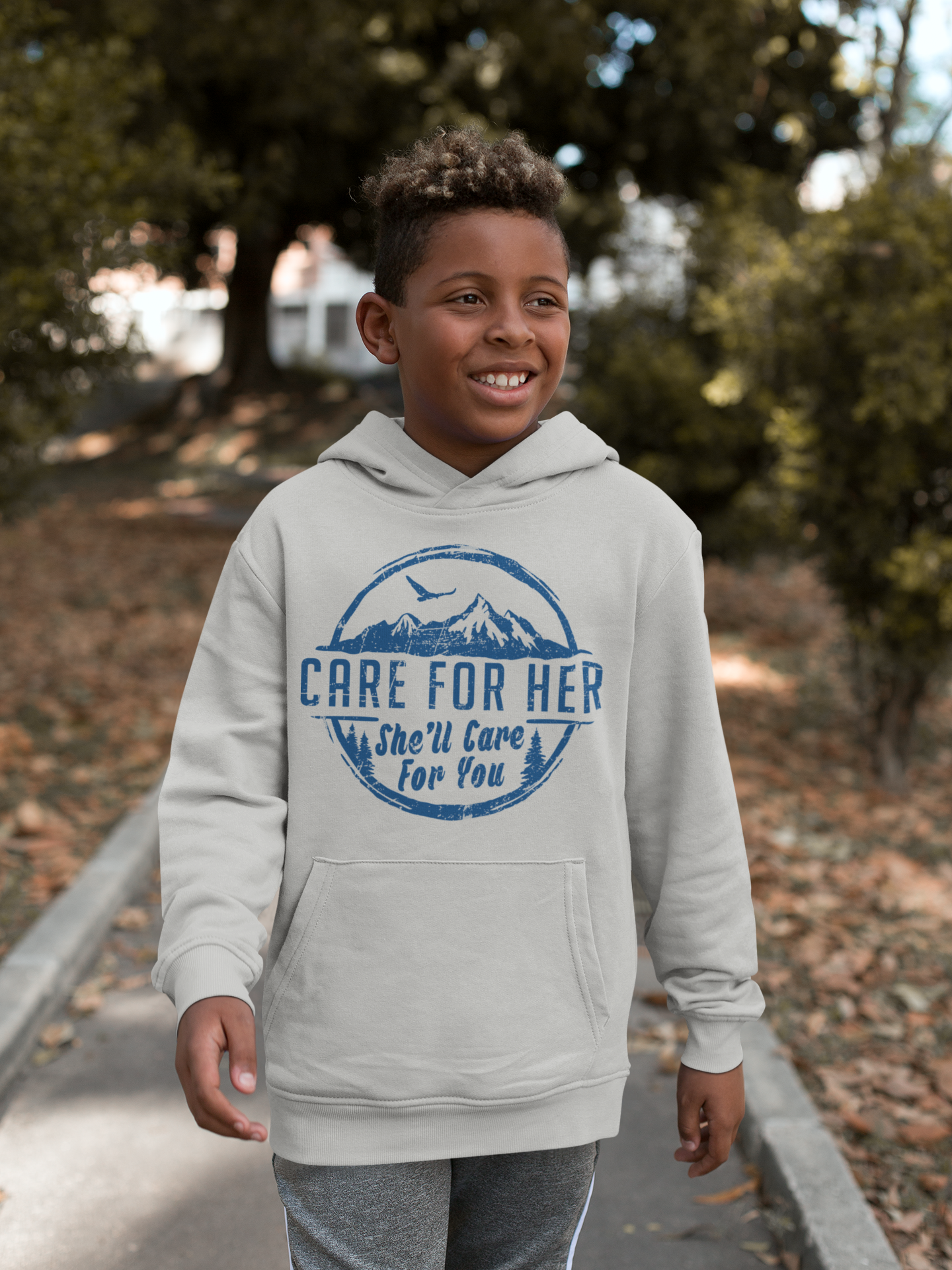Climate Change Kids Hoodie