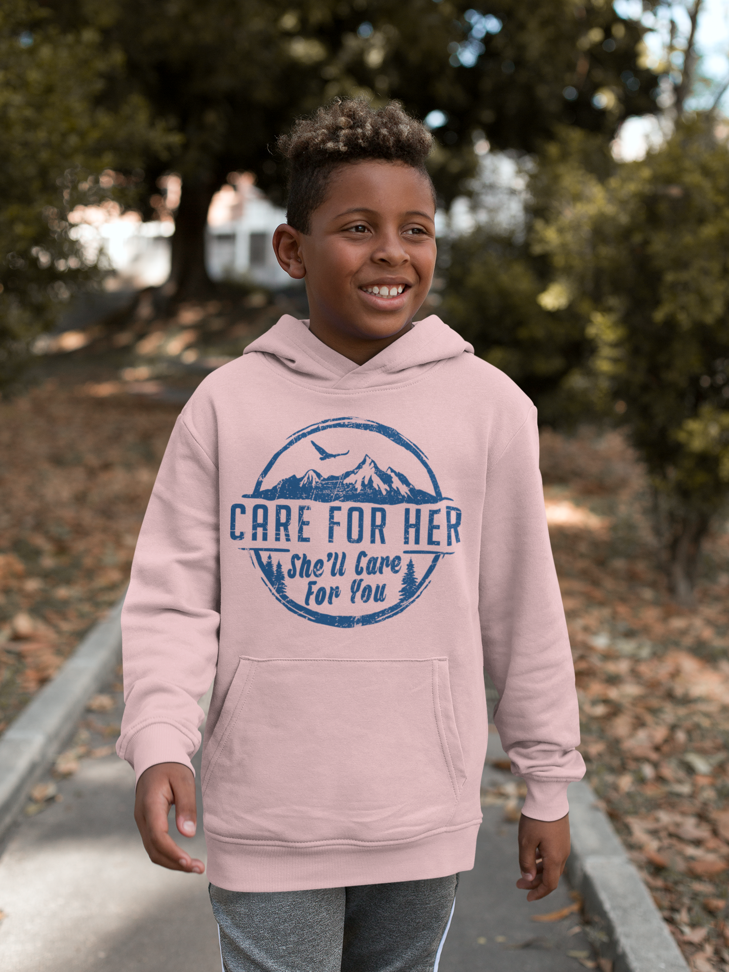 Climate Change Kids Hoodie