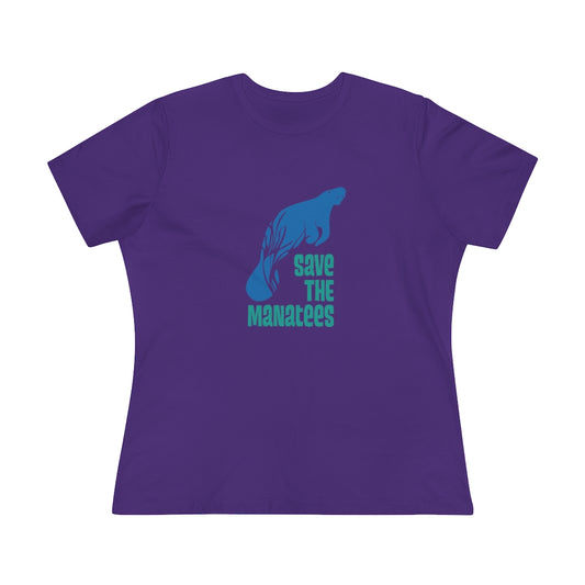 Save The Manatees Women's Premium Shirt