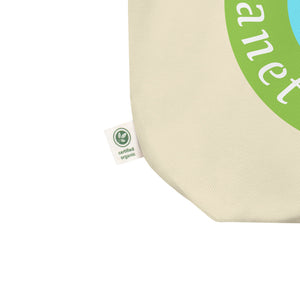 Planet Over Plastic Keep the Sea Plastic Free Sustainable Tote Bag