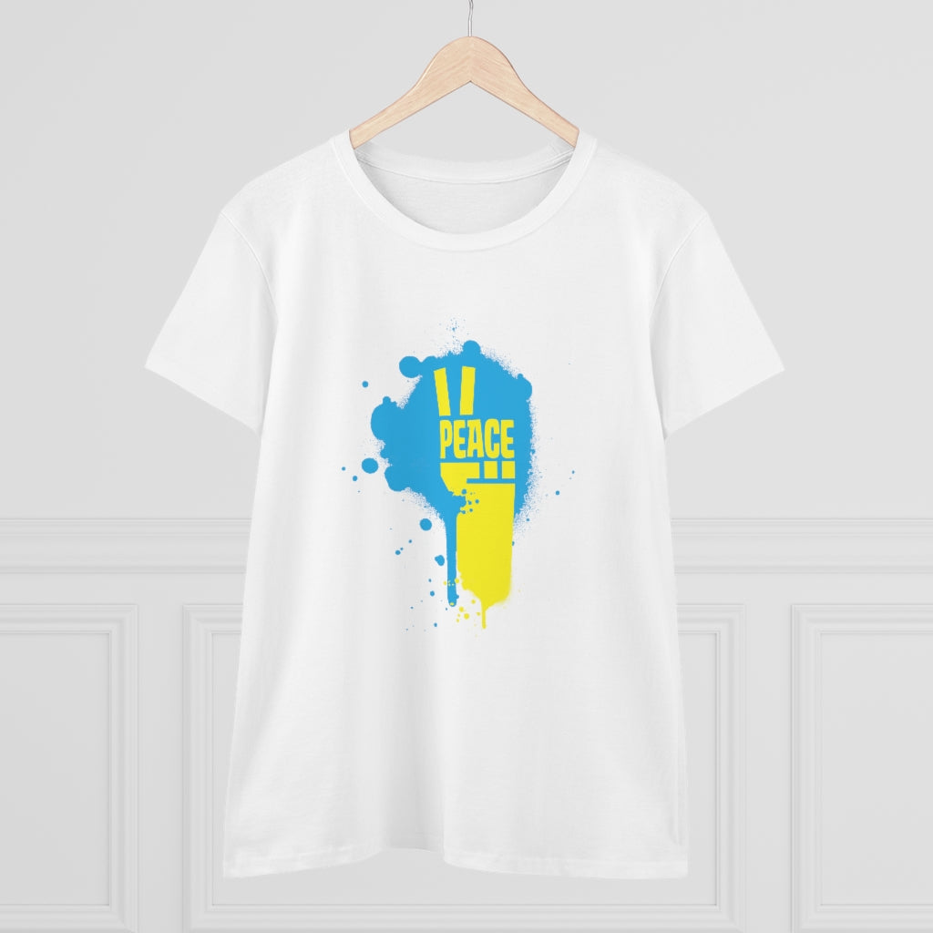 Peace for Ukraine Women's Cotton Shirt