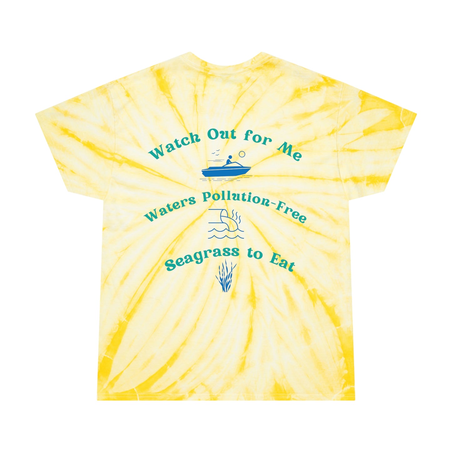 Protect The Manatees Tie-Dye Shirt