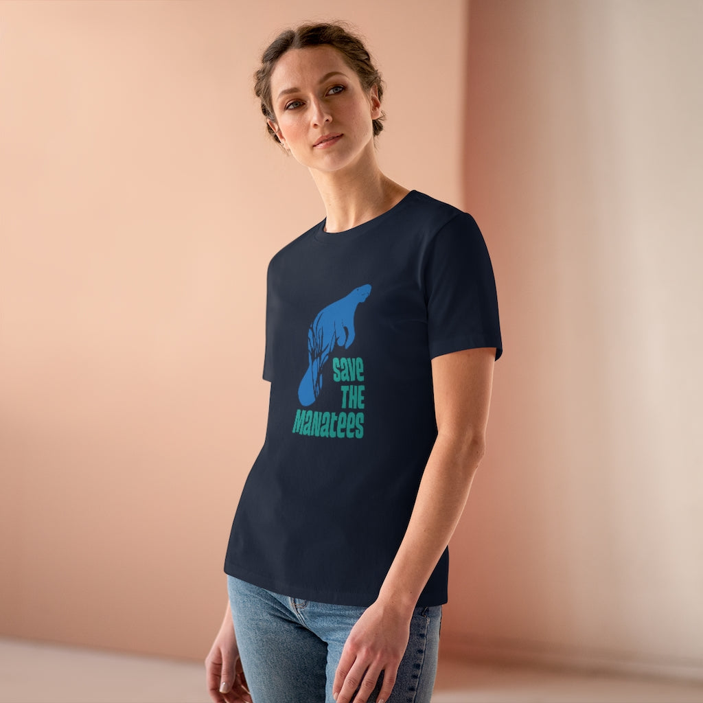 Save The Manatees Women's Premium Shirt