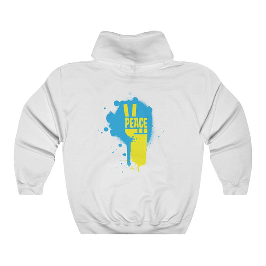 Peace for Ukraine Unisex Heavy Blend™ Hooded Sweatshirt