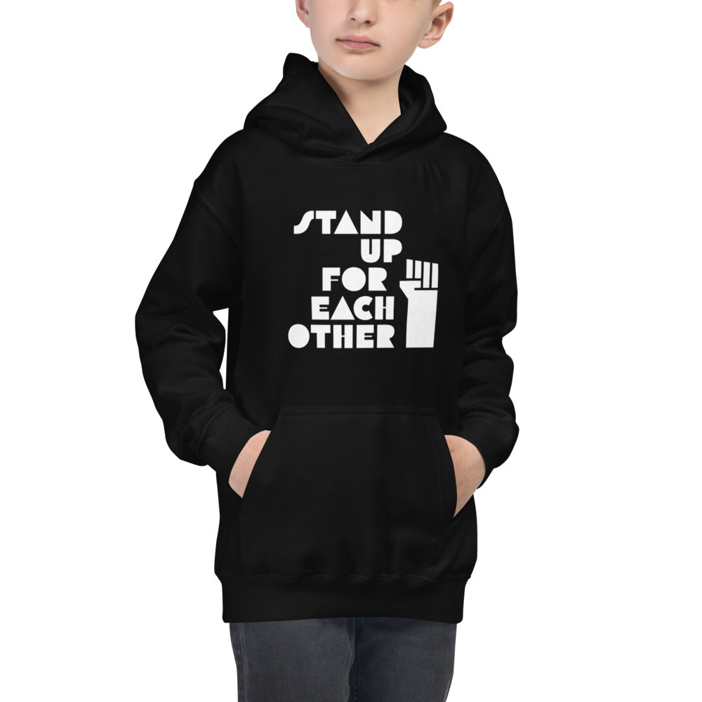 Stand Up For Each Other Kids Hoodie