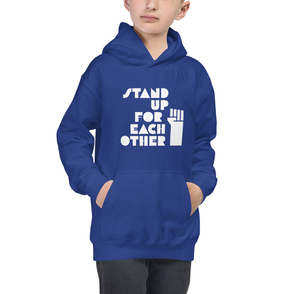 Stand Up For Each Other Kids Hoodie
