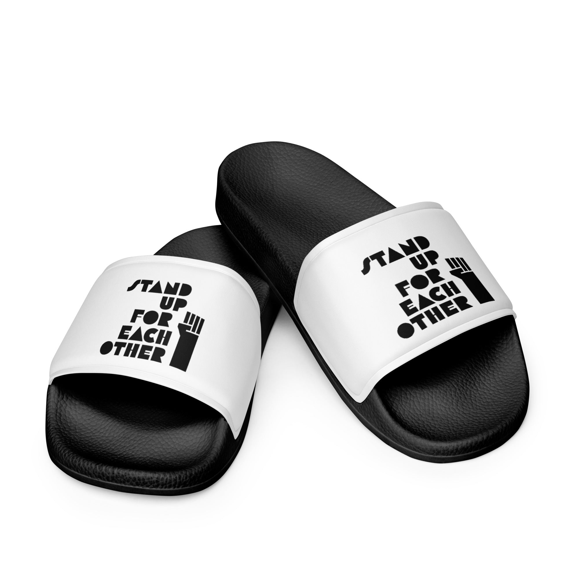 Stand Up For Each Other Men’s Slides