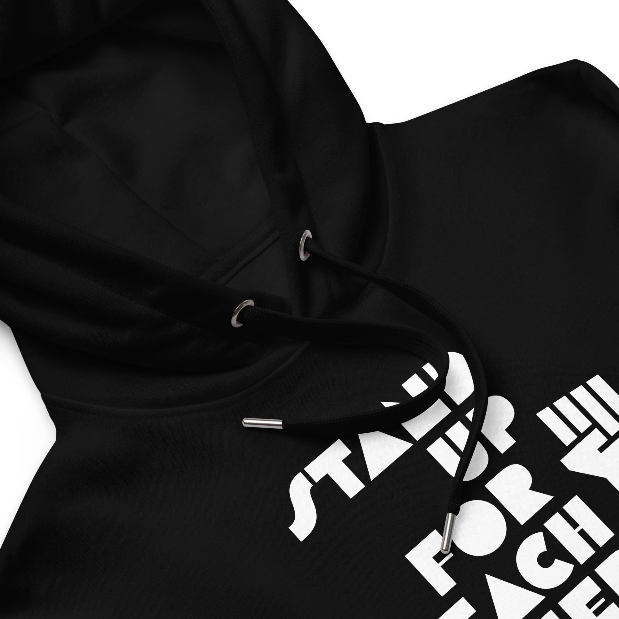 Stand Up For Each Other Social Justice Sustainable Graphic Hoodie