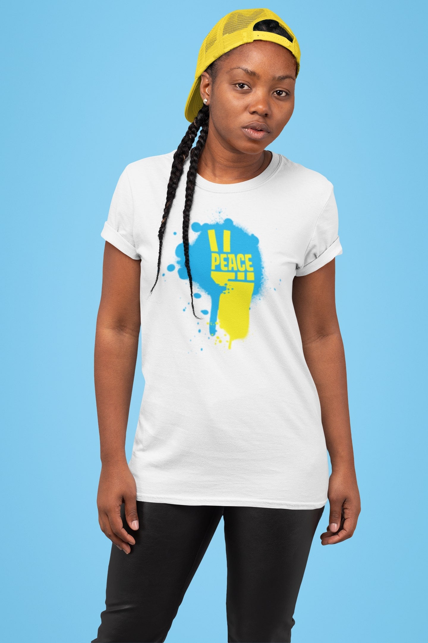 Peace for Ukraine Unisex Jersey Short Sleeve Shirt