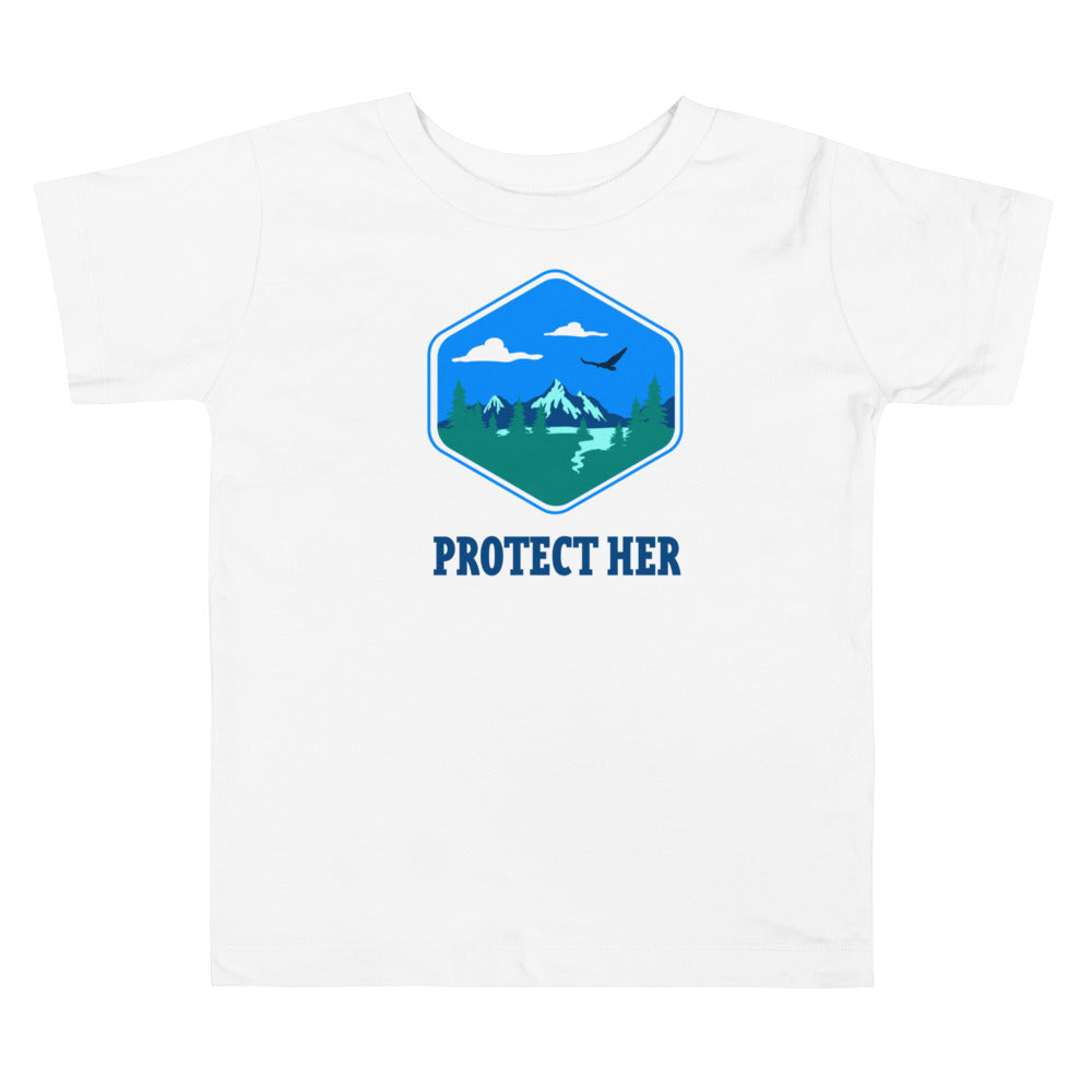 Protect Planet Earth Toddler Short Sleeve Tee