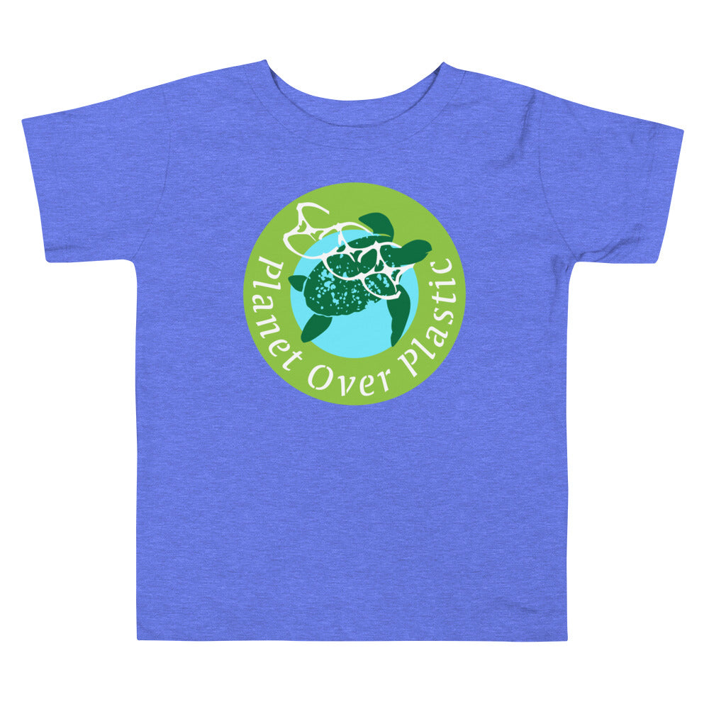 Planet Over Plastic Keep the Sea Plastic Free Toddler Short Sleeve T Shirt