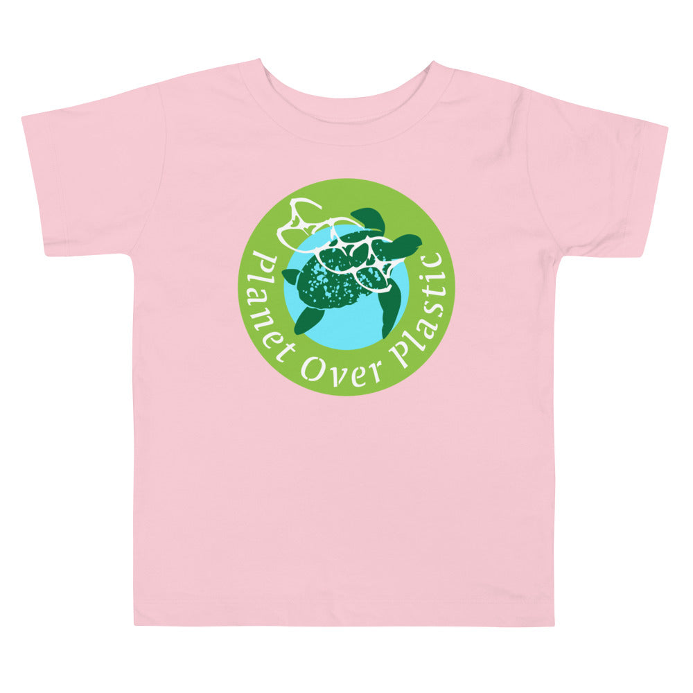 Planet Over Plastic Keep the Sea Plastic Free Toddler Short Sleeve T Shirt