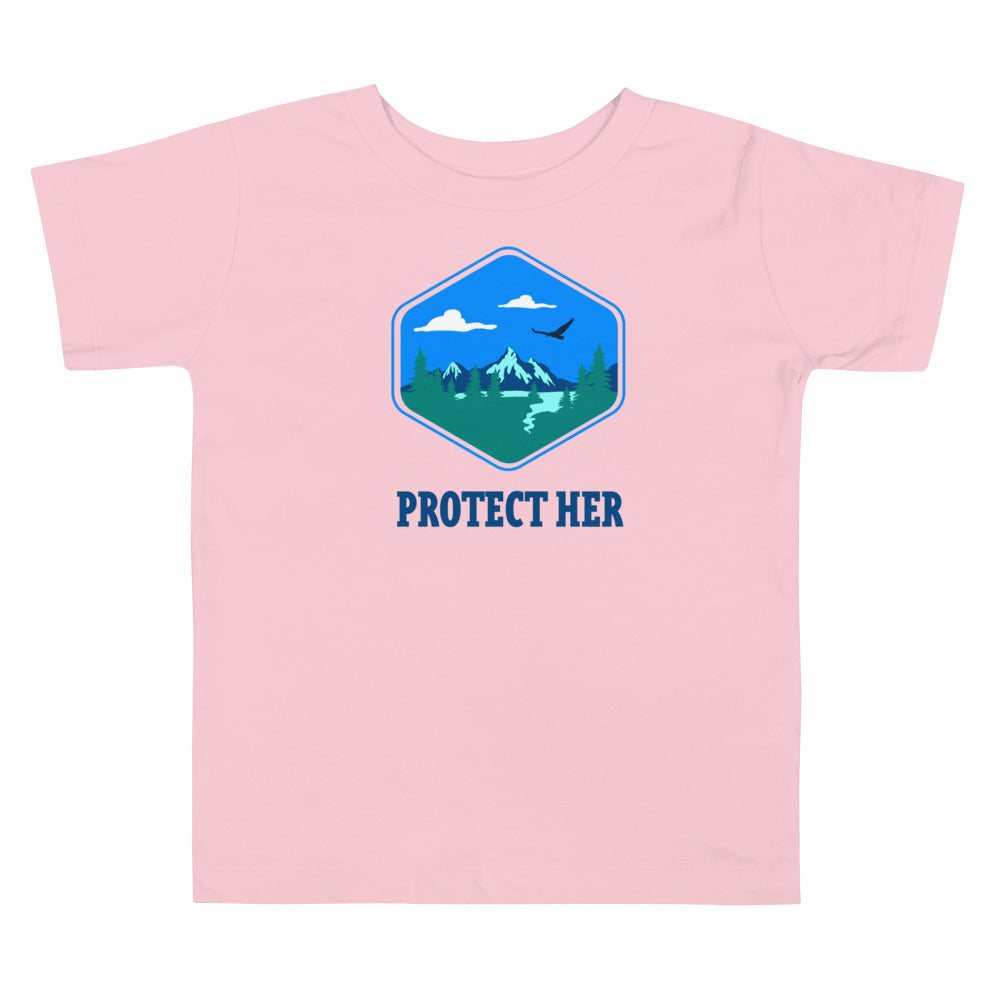 Protect Planet Earth Toddler Short Sleeve Tee