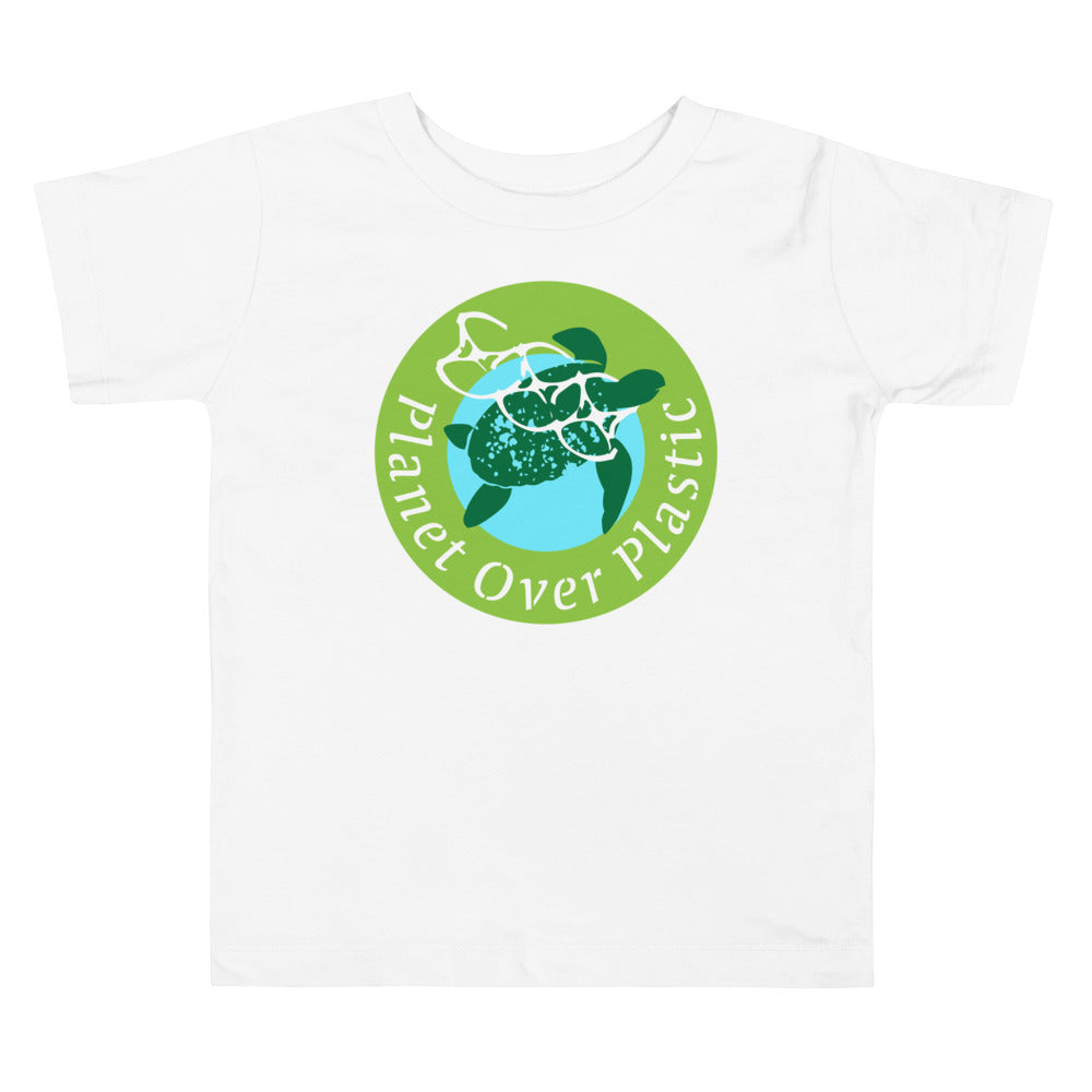 Planet Over Plastic Keep the Sea Plastic Free Toddler Short Sleeve T Shirt