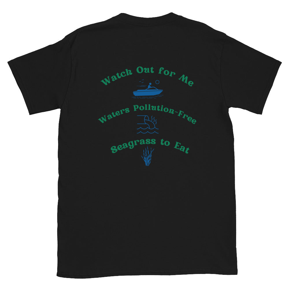 Protect the Manatees Short-Sleeve Unisex Graphic T-Shirt