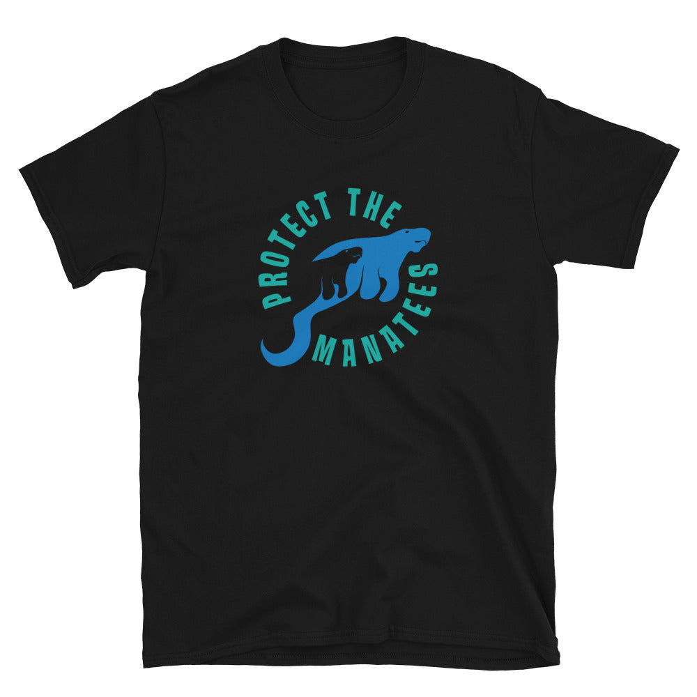 Protect the Manatees Short-Sleeve Unisex Graphic T-Shirt