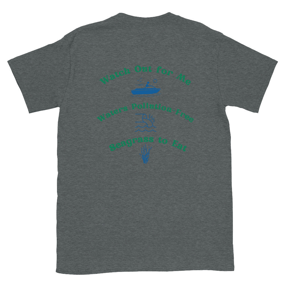 Protect the Manatees Short-Sleeve Unisex Graphic T-Shirt