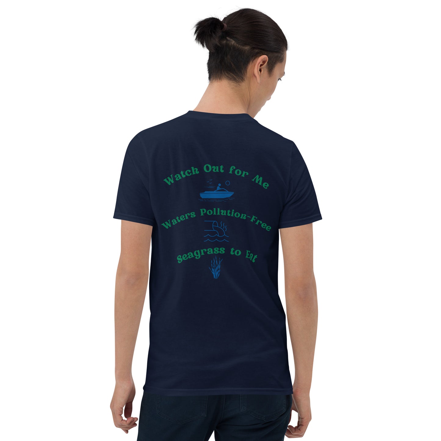 Protect the Manatees Short-Sleeve Unisex Graphic T-Shirt
