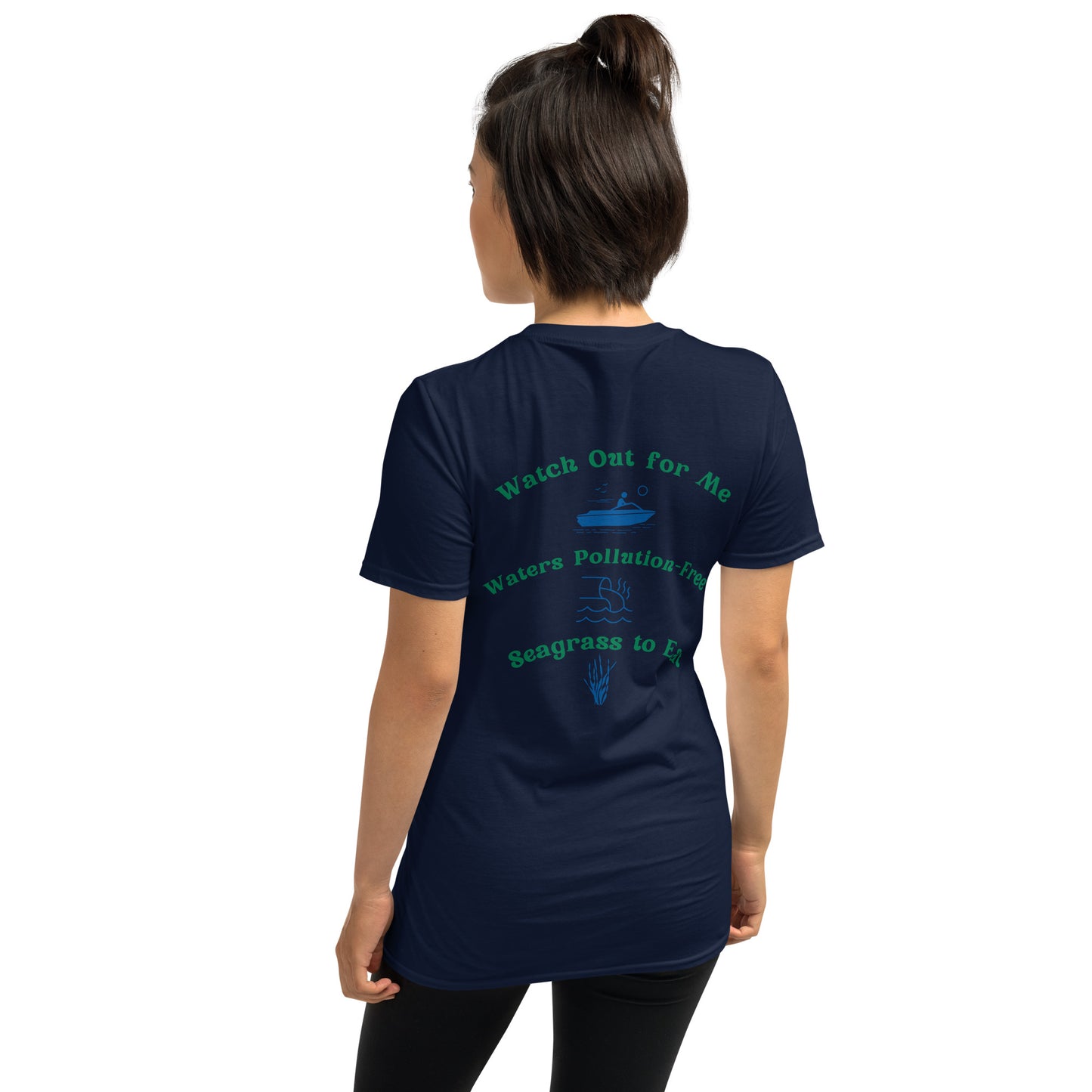 Protect the Manatees Short-Sleeve Unisex Graphic T-Shirt