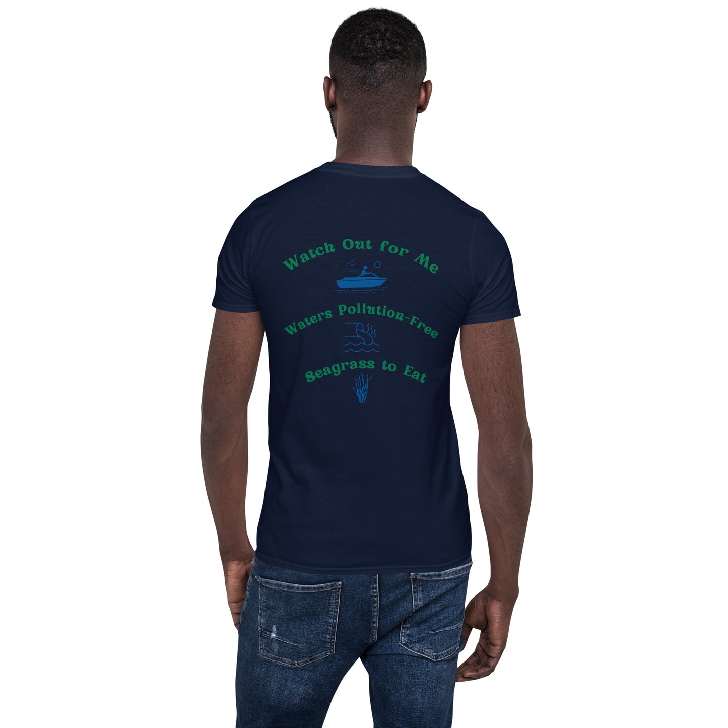 Protect the Manatees Short-Sleeve Unisex Graphic T-Shirt