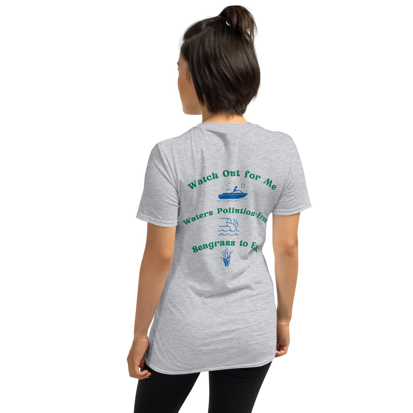 Protect the Manatees Short-Sleeve Unisex Graphic T-Shirt