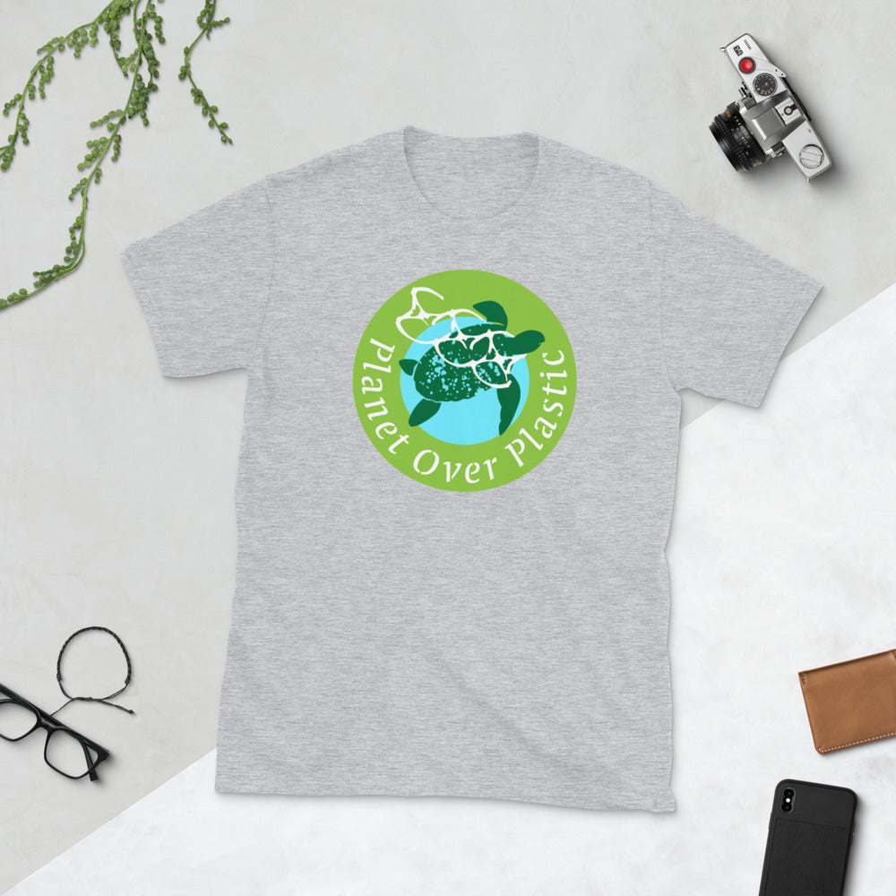 Planet Over Plastic Keep our Sea Plastic Free Short-Sleeve T Shirt