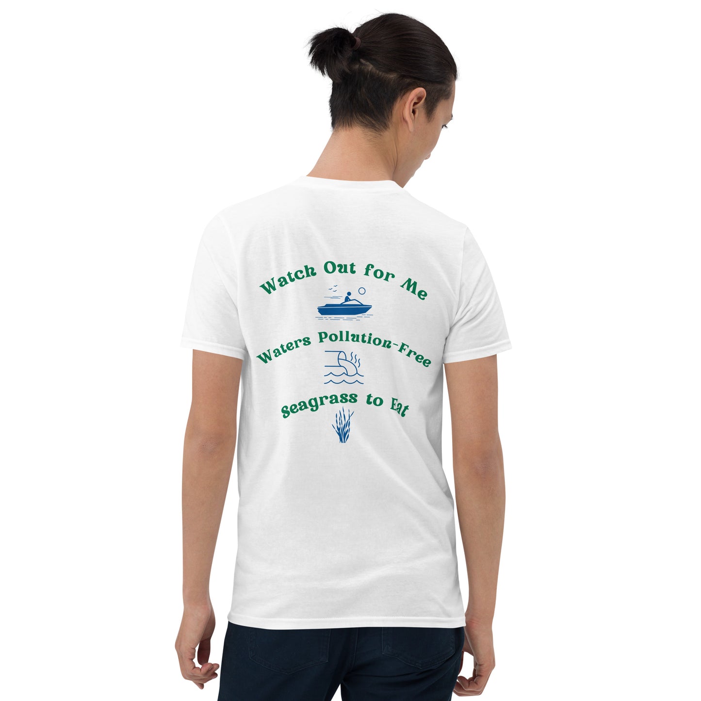 Protect the Manatees Short-Sleeve Unisex Graphic T-Shirt