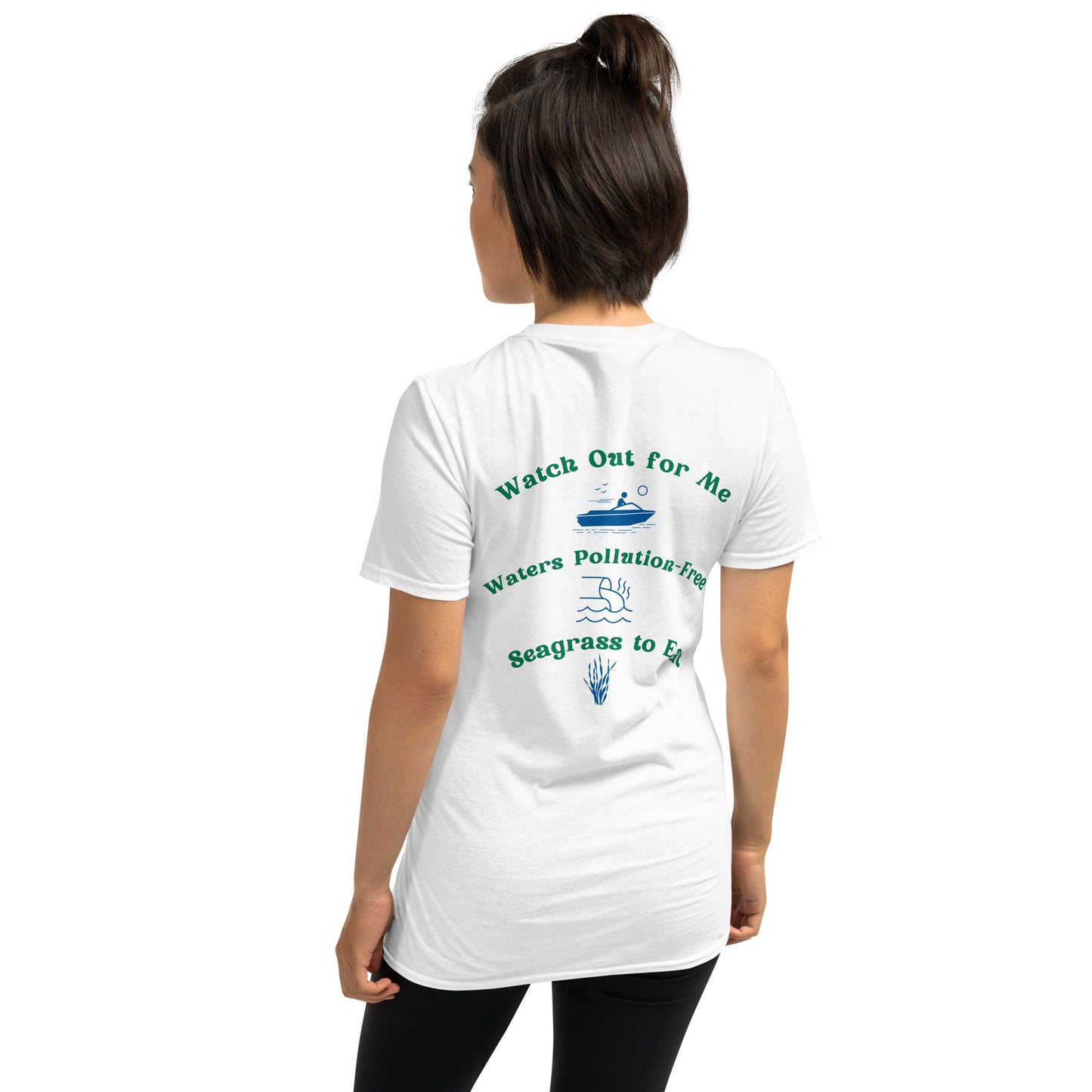 Protect the Manatees Short-Sleeve Unisex Graphic T-Shirt